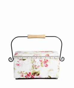 Cestino Cucito con manico in ferro